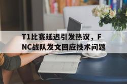 爱游戏最新首页登录-T1比赛延迟引发热议，FNC战队发文回应技术问题